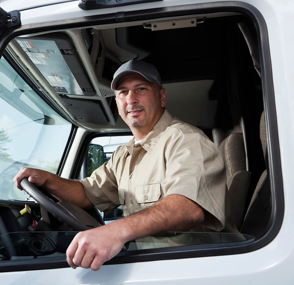 friendly truck driver